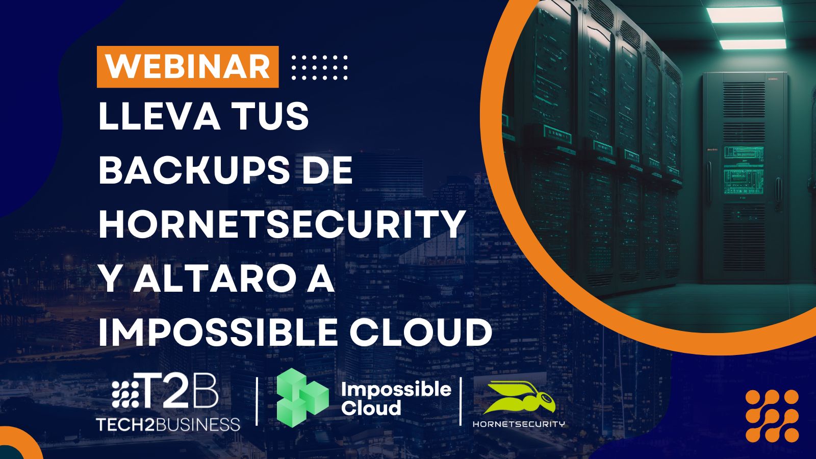 Llleva tus backup de hoernetsecurity y altaro a impossible cloud